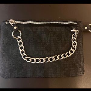 Black Michael Kors Fanny Pack